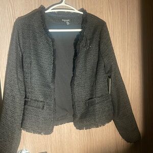 NWT 149CAD Black Ellen Tracy Blazer - petite Friendly